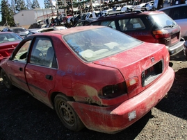 1993 HONDA CIVIC DX RED 4DR 1.5L MT A17546